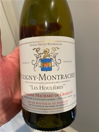 Bourgogne Puligny-montrachet Domaine Machard de Gramont Les Houlières 2023