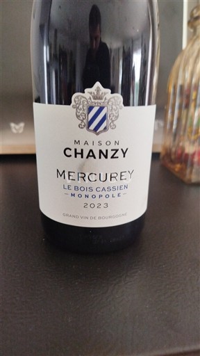 Burgundija Mercurey Maison Chanzy Le Bois Cassien Monopole 2023