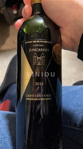 Bordeaux Graves-de-vayres Château Juncarret 2015