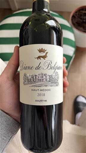 Bordeaux Haut-Médoc Diane De Belgrave 2018