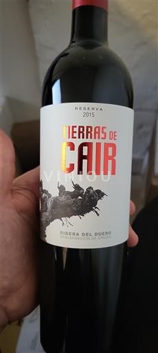 Castilien og León Ribera del Duero Tierras de Cair Reserva 2015