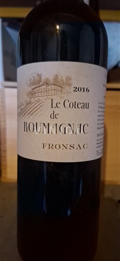 Burdeos Fronsac Le Coteau de Roumagnac 2016