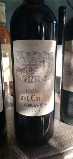 Bordeaux Graves Château Haut Cantirou 2019