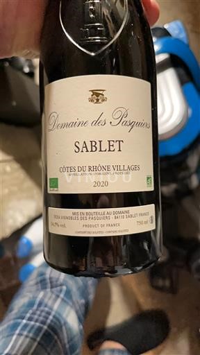 Rona dolina Ni doloceno Domaine S Pasquiers 2020