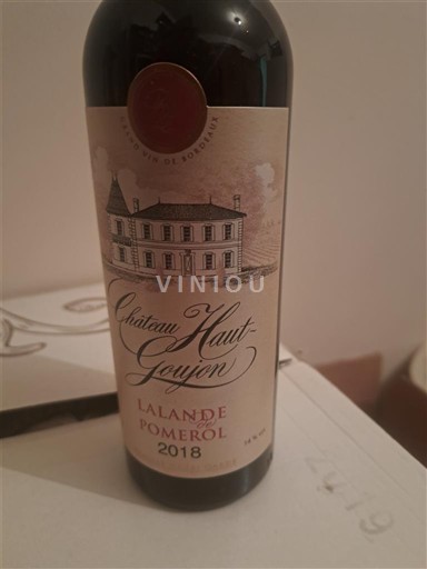Burdeos Lalande-de-Pomerol Château Haut-Goujon 2018