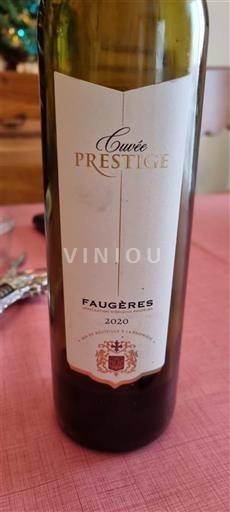 Langvedok Faugères Les Vignerons de Faugères Prestige 2020