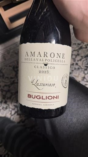 Vénétie Không được chỉ định Buglioni Il Lussurioso 2016