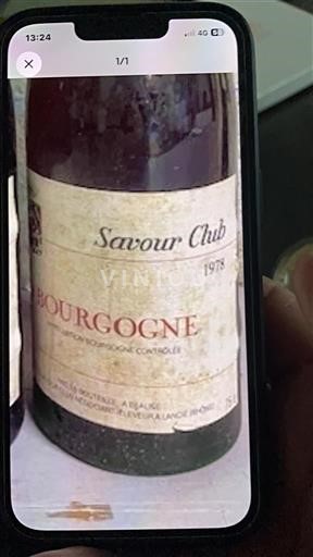 Burgundsko Savour Club 1978