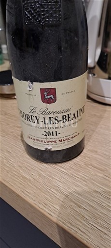 Bourgogne Chorey-lès-Beaune Jean-Philippe Marchand Le Barreuzai 2011