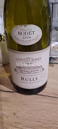 Burgund Rully Antonin Rodet 2018