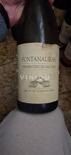 Sardinia Vermentino di Gallura Cantina del Vermentino Monti Funtanaliras Không niên vụ