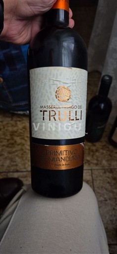 Puglia Primitivo di Manduria Masseria Borgo dei Trulli 2018