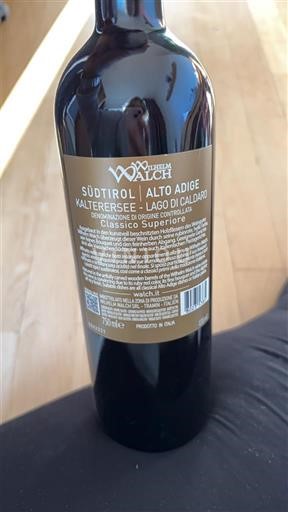 Veneto Valdadige Wilhelm Walch Kalterersee - Lago di Caldaro Classico Superiore 2023