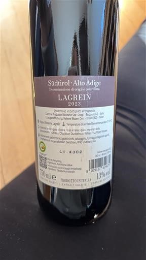 Trentino-Alto Adige Ospecificerad Cantina Produttori Bolzano 2023