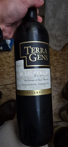 Emilia-Romagna Không được chỉ định Terra Gens Riserva 2015