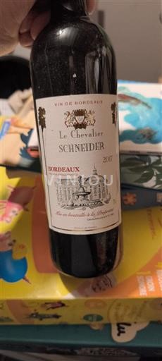 Burdeos Bordeaux Le Chevalier Schneider 2017
