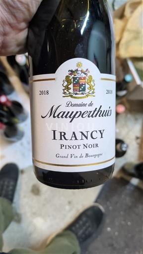 Bourgogne Irancy Domaine Mauperthuis 2018