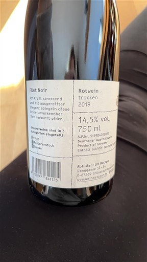 Pfalz Weingut Metzger 2019