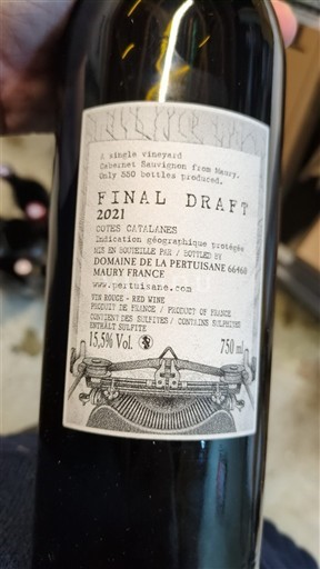 Languedoc in Roussillon Katalonske obale Domaine La Pertuisane Final Draft 2021