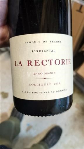 Roussillon Collioure La Rectorie L'Oriental 2019