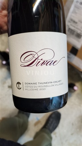 Roussillon Côtes du Roussillon Villages Domaine Thunevin-Calvet Divae 2021