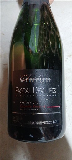 Champagne Không được chỉ định Premier Cru Pascal Devilliers Grande Réserve Không niên vụ