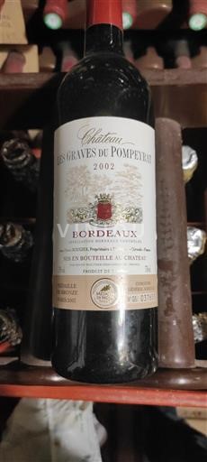Bordeaux Château Les Graves du Pompeyrat 2002