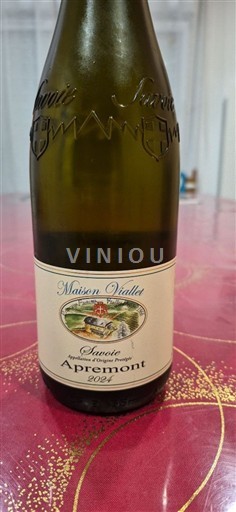 Verërat Blanc sec Maison Viallet 2021 Francë Savoie dhe Bugej Apremont AOC