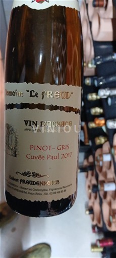Alsacia Domaine Le Freud Paul 2017