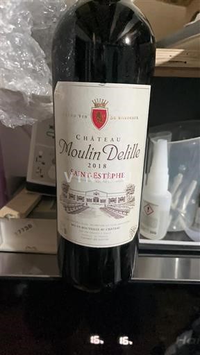 Bordeaux Saint-Estèphe Château Moulin Delille 2018