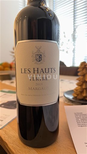 Burdeos Margaux Château Tertre Les Hauts du Tertre 2019