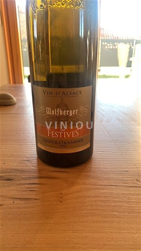 Alsazia Non specificato Wolfberger Les Festives 2016