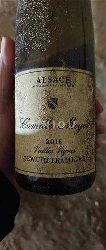 Vinos Blanc sec Vieilles Vignes Gewurztraminer Camille Meyer 2018 Francia Alsacia Vin de France