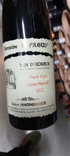 Alsacia Domaine FREUDENREICH Mamsell 2022