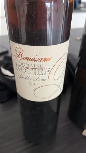 Sudoeste No especificado Domaine Rotier Renaissance 2004