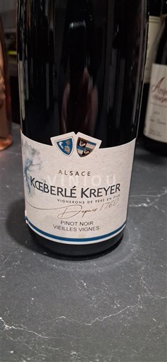 Alsacia Kœberlé Kreyer Pinot Noir Vieilles Vignes Sin añada