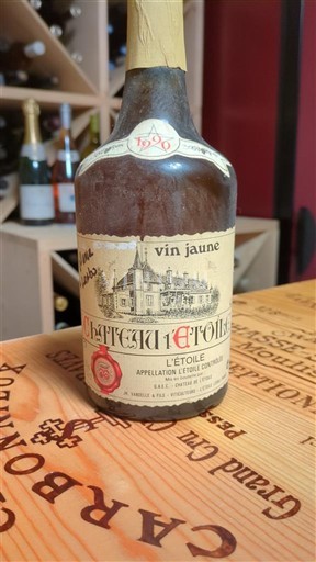 Vin Blanc sec Château L'Étoile 1990 France Jura L'Étoile AOC