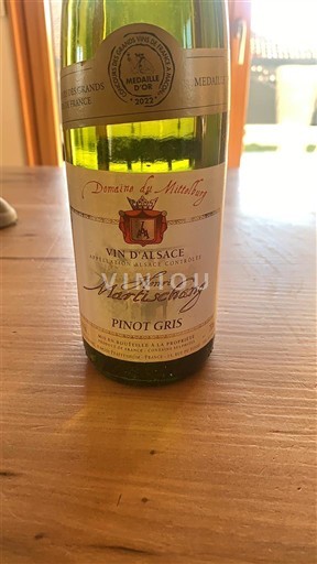 Alsace Domaine Mittelburg 2021