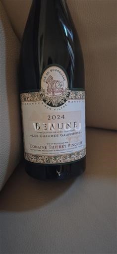 Burgundi Beaune Domaine Thierry Pinquet Les Chaumées Gaufriots 2024