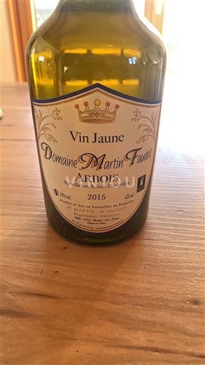 Jura Arbois Domaine Martin Faudot Vin Jaune 2015