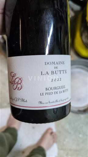 Loiredalen Bourgueil Domaine La Butte Le Pied de la Butte 2022