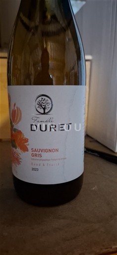 Sudoeste Côtes de Gascogne Famille Duret Sauvignon Gris 2023