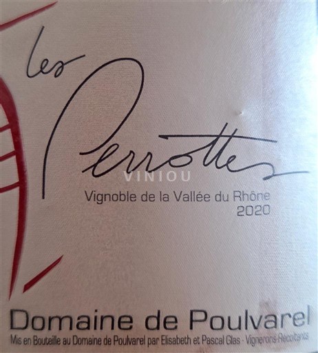 Rhônevallei Costières de Nîmes Domaine Poulvarel Les Perrottes 2020