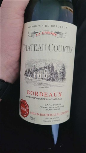 Bordeaux Château Courtin La Gabare 2009