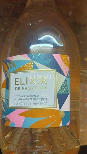 Provence Côtes-de-Provence Maîtres Vignerons de la Presqu'île de Saint-Tropez Elixir de Provence 2024