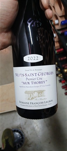 Burgundy Nuits-Saint-Georges Premier Cru Domaine François Legros Aux Thorey 2022