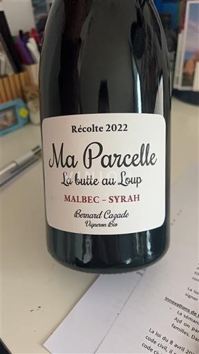 Südwestfrankreich Bernard Cazade Ma Parcelle La butte au Loup 2022