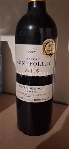 Bordeaux Côtes de Bourg Château Montfollet Altus 2013