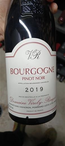 Burgundsko Domaine Virely-Rougeot Pinot Noir 2019