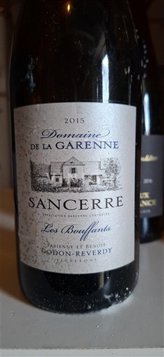 Valle del Loira Sancerre Domaine La Garenne Les Bouffants 2015